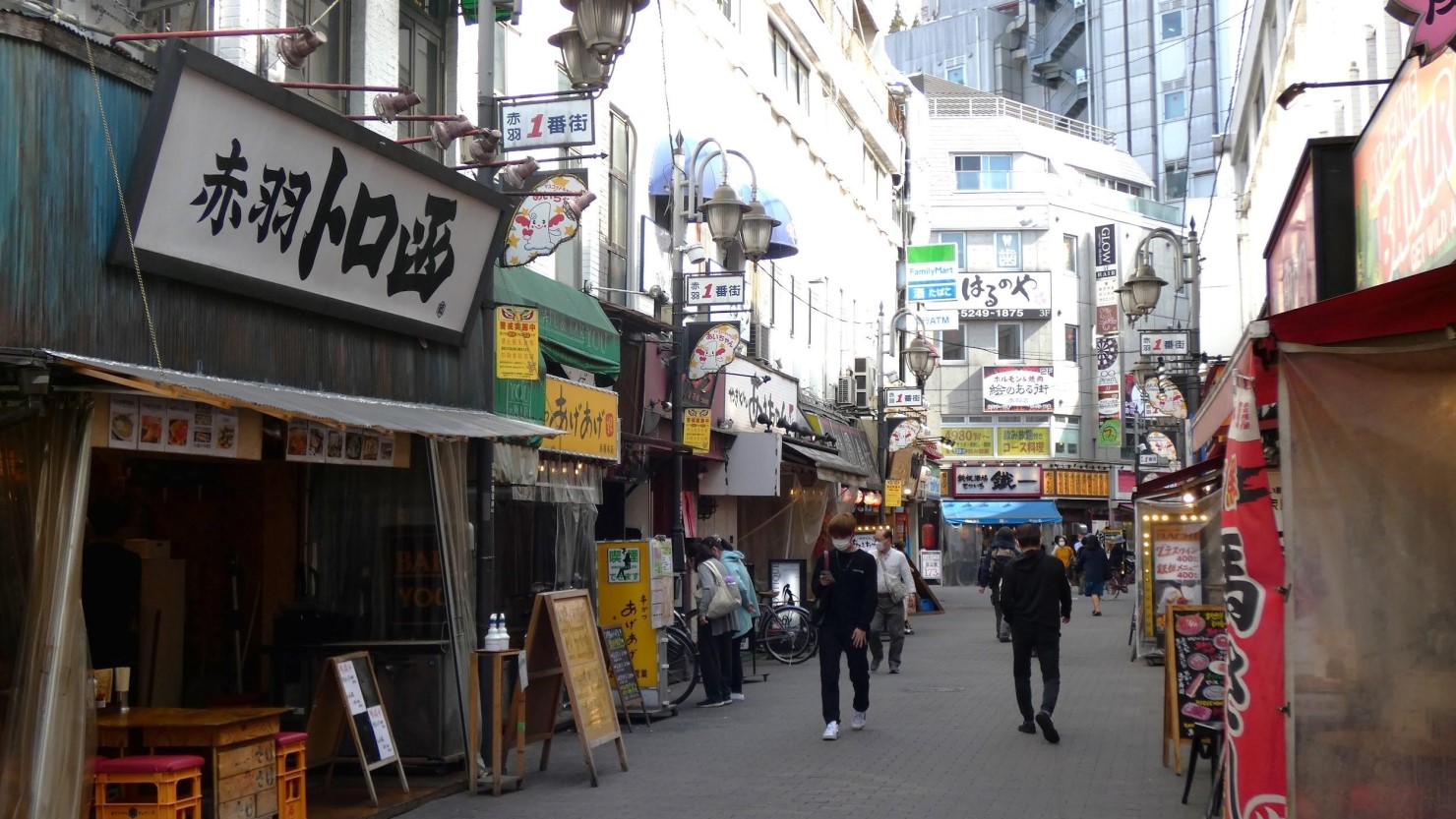 赤羽の飲み屋街