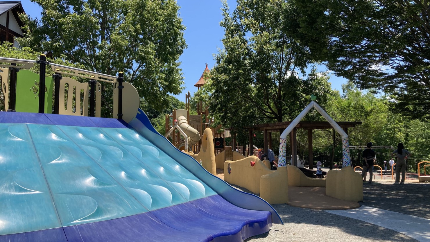 子どもが遊べる公園もたくさん!