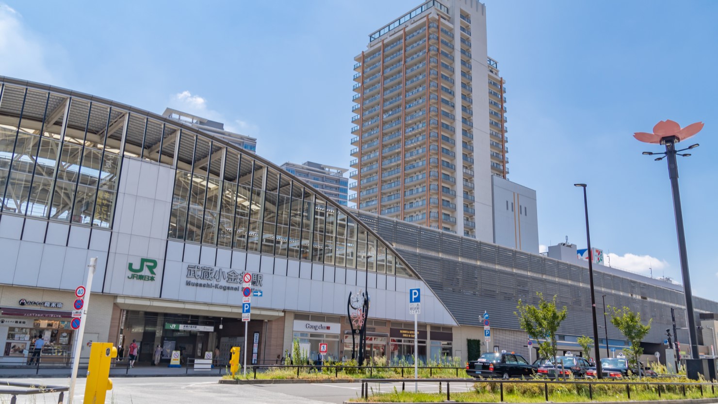 開放感のある武蔵小金井駅前