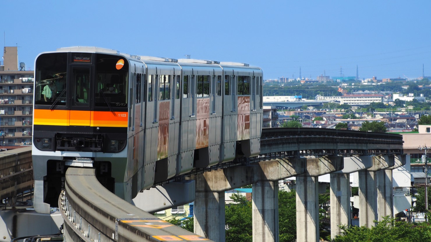 日野市を通る多摩都市モノレール