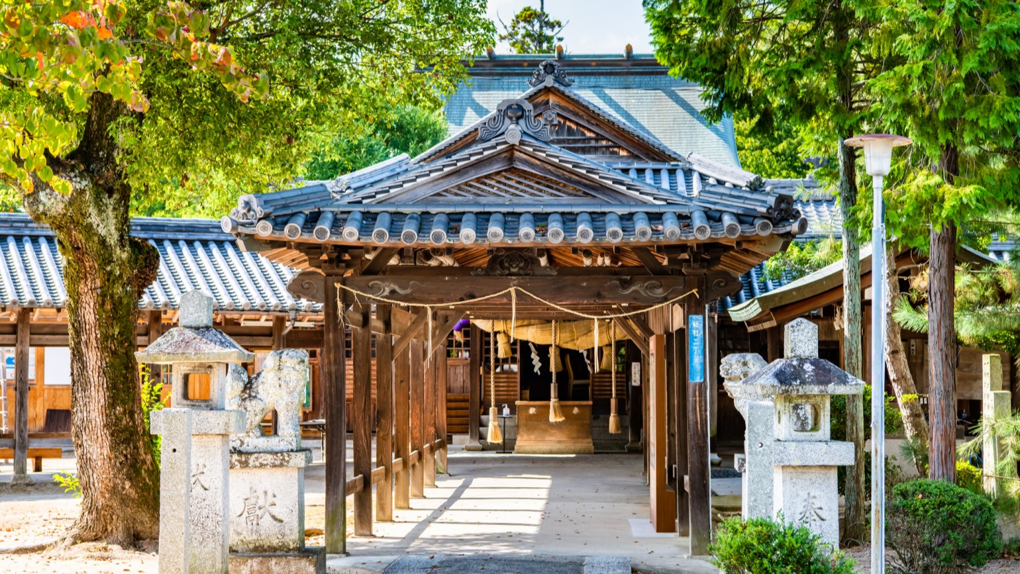 総社市の地名の由来でもある備中国総社宮