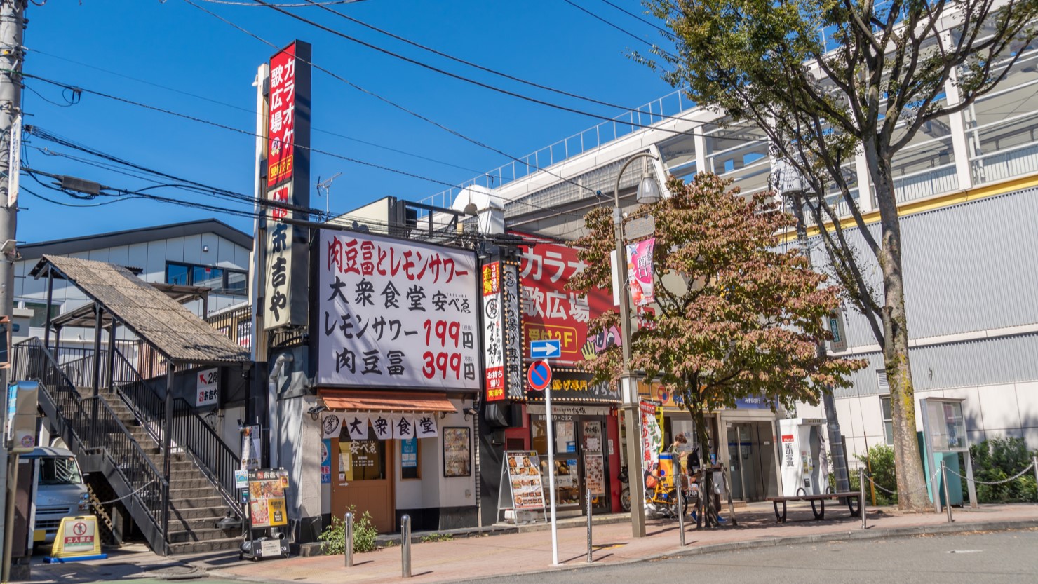 東小金井駅の周辺風景