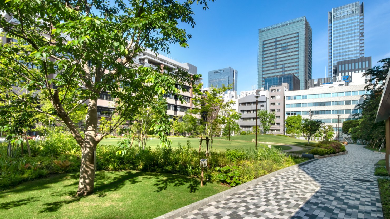 東京都中央区日本橋兜町の中央区立坂本町公園