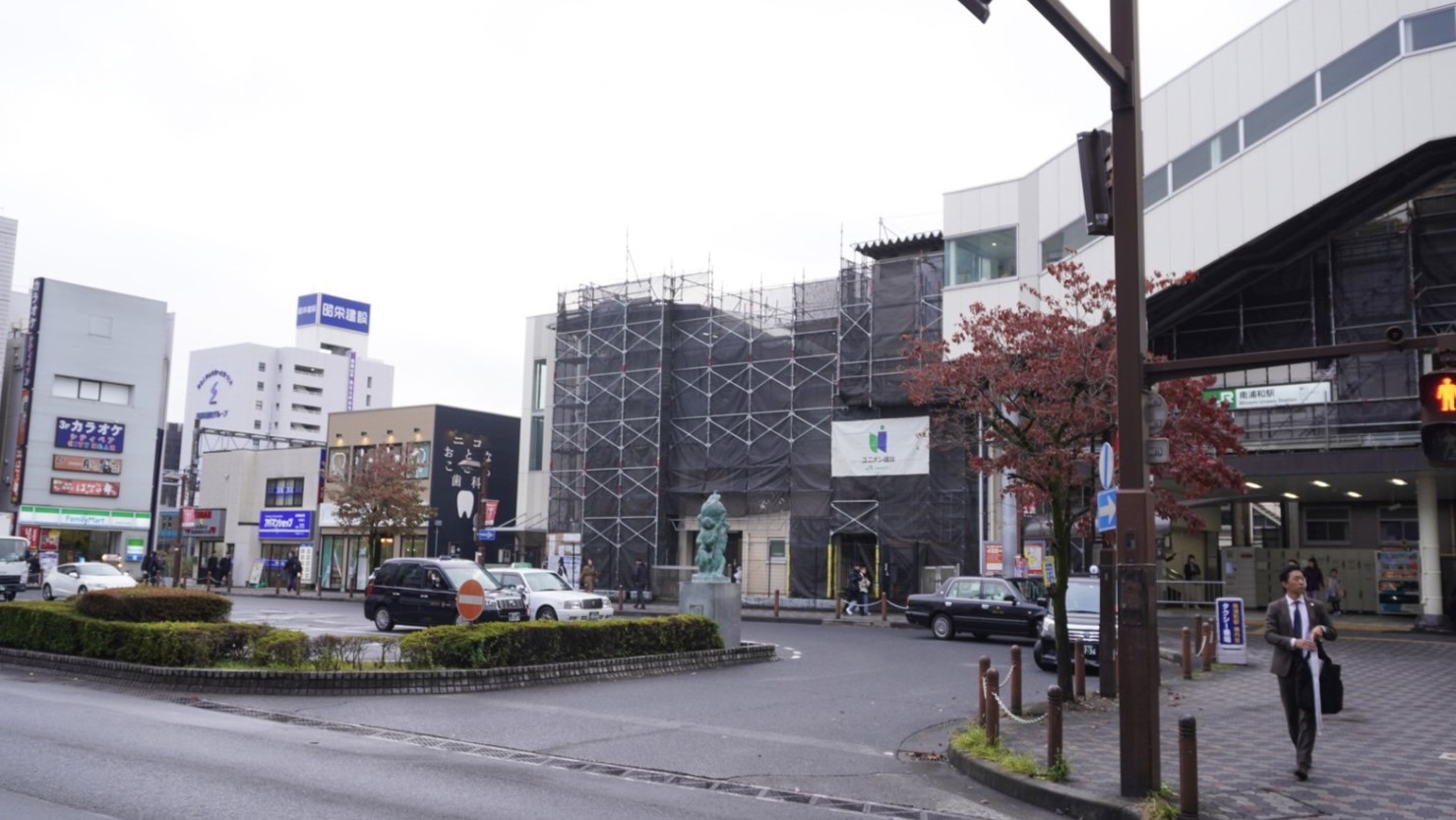 南浦和駅周辺の様子