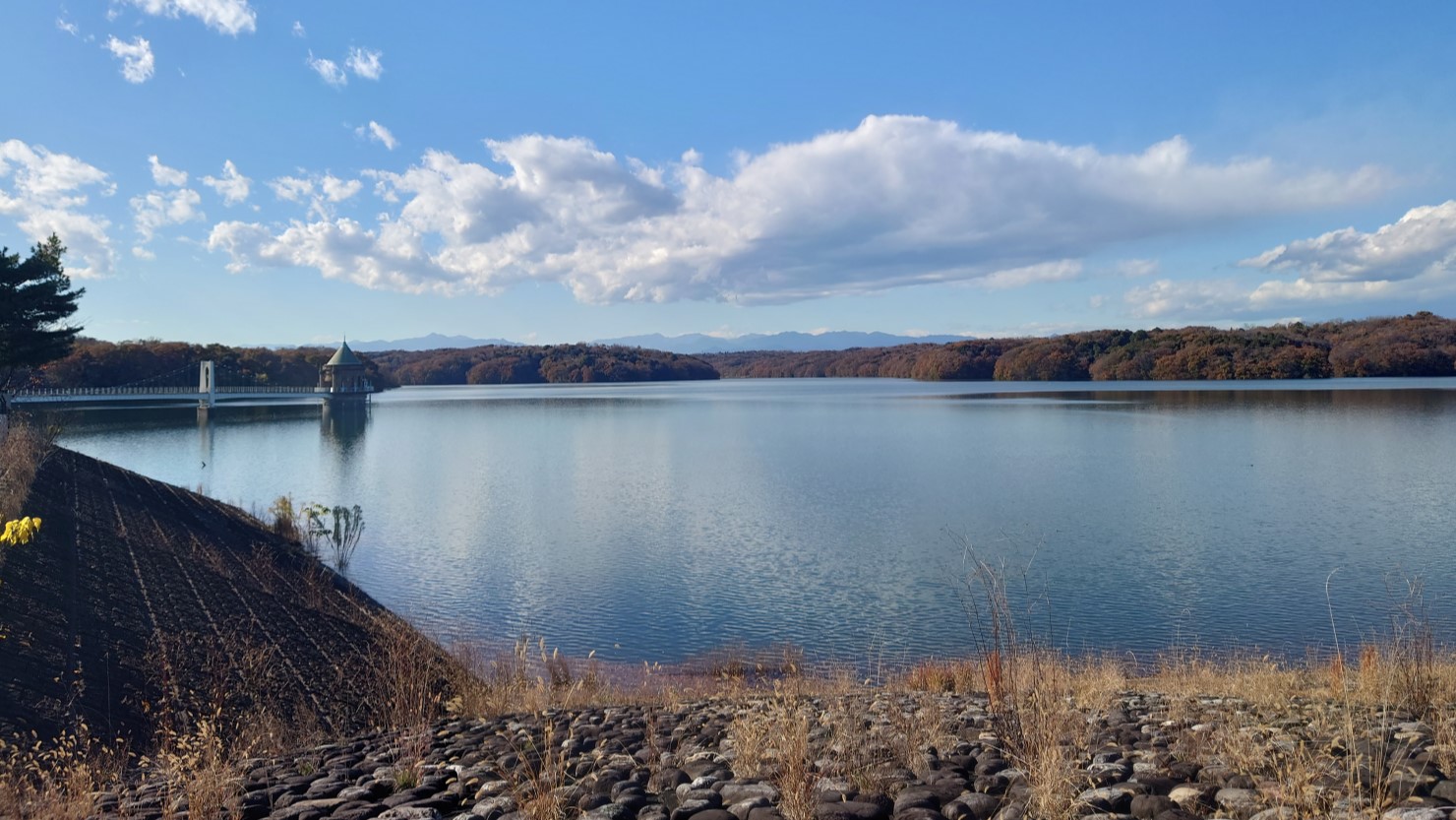 狭山湖の景色