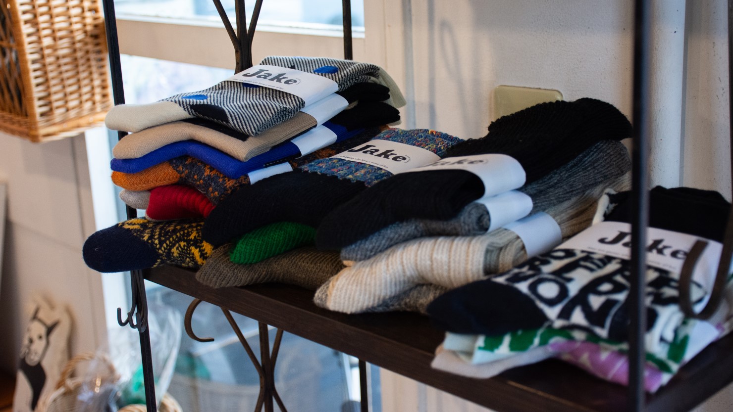 ご友人のブランド＜French Bull＞の靴下も販売