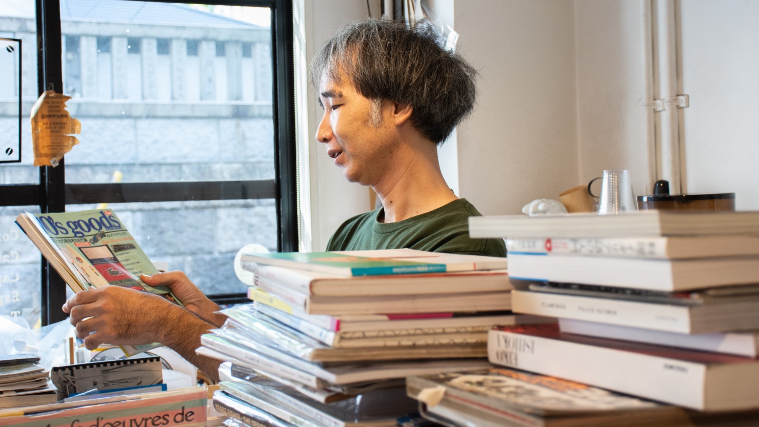 ご自身のルーツとして70年代以降の雑誌文化についても話してくれた