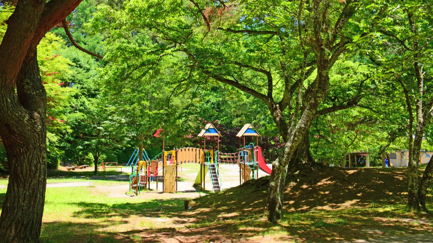 町内の子ども達に愛されている「河口湖総合公園」