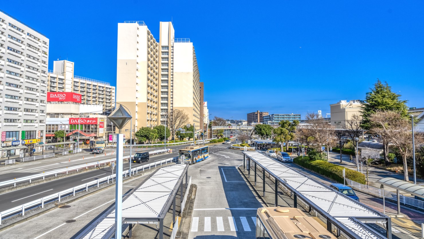 磯子駅周辺の風景