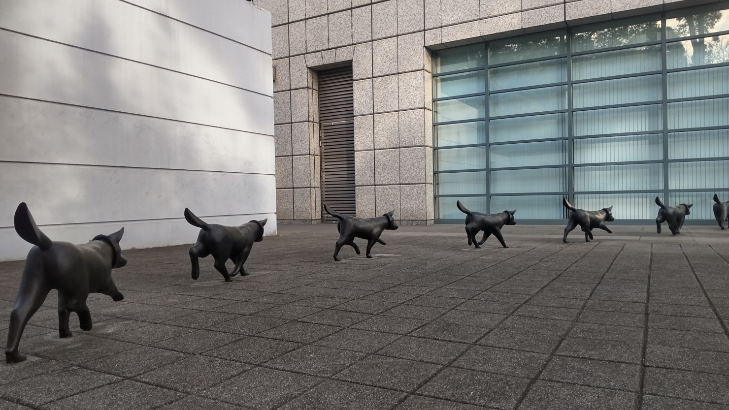 横浜ビジネスパークのオブジェ