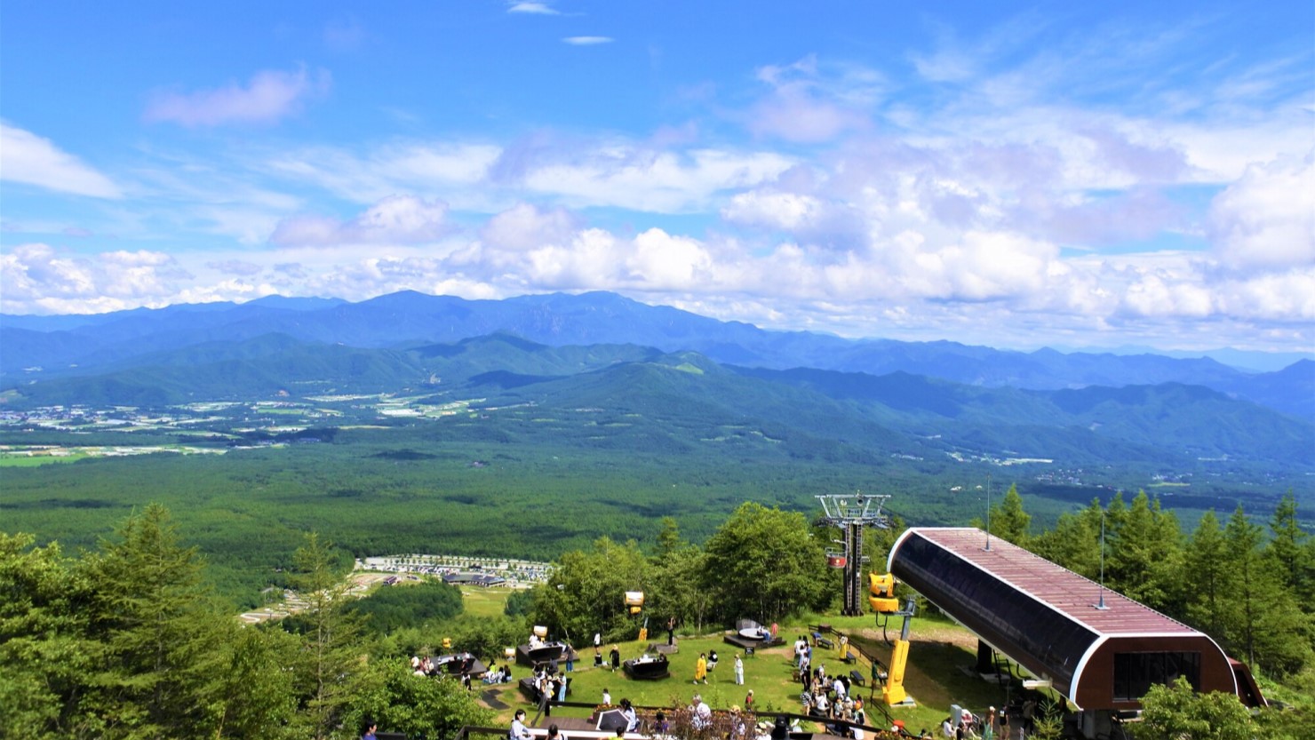 清里スキー場は夏も楽しめる人気のスポット