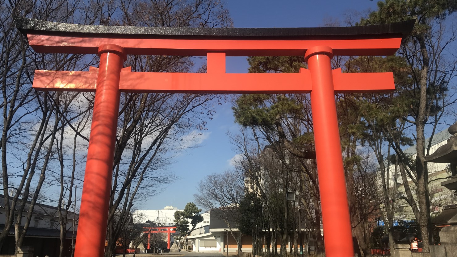 伏見稲荷大社御旅所の鳥居