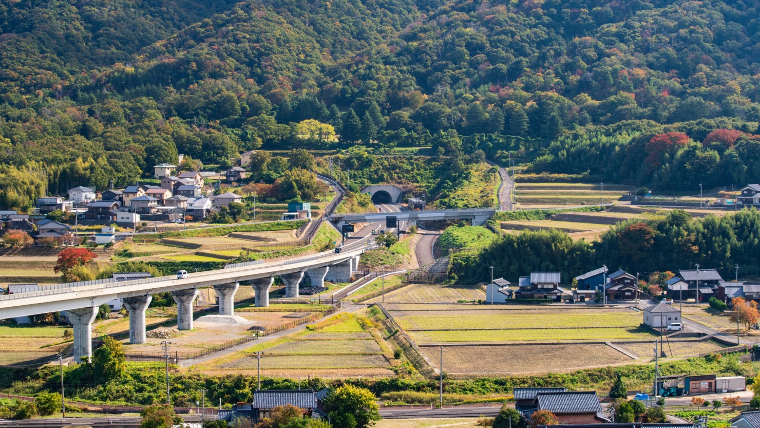 敦賀市の街並み