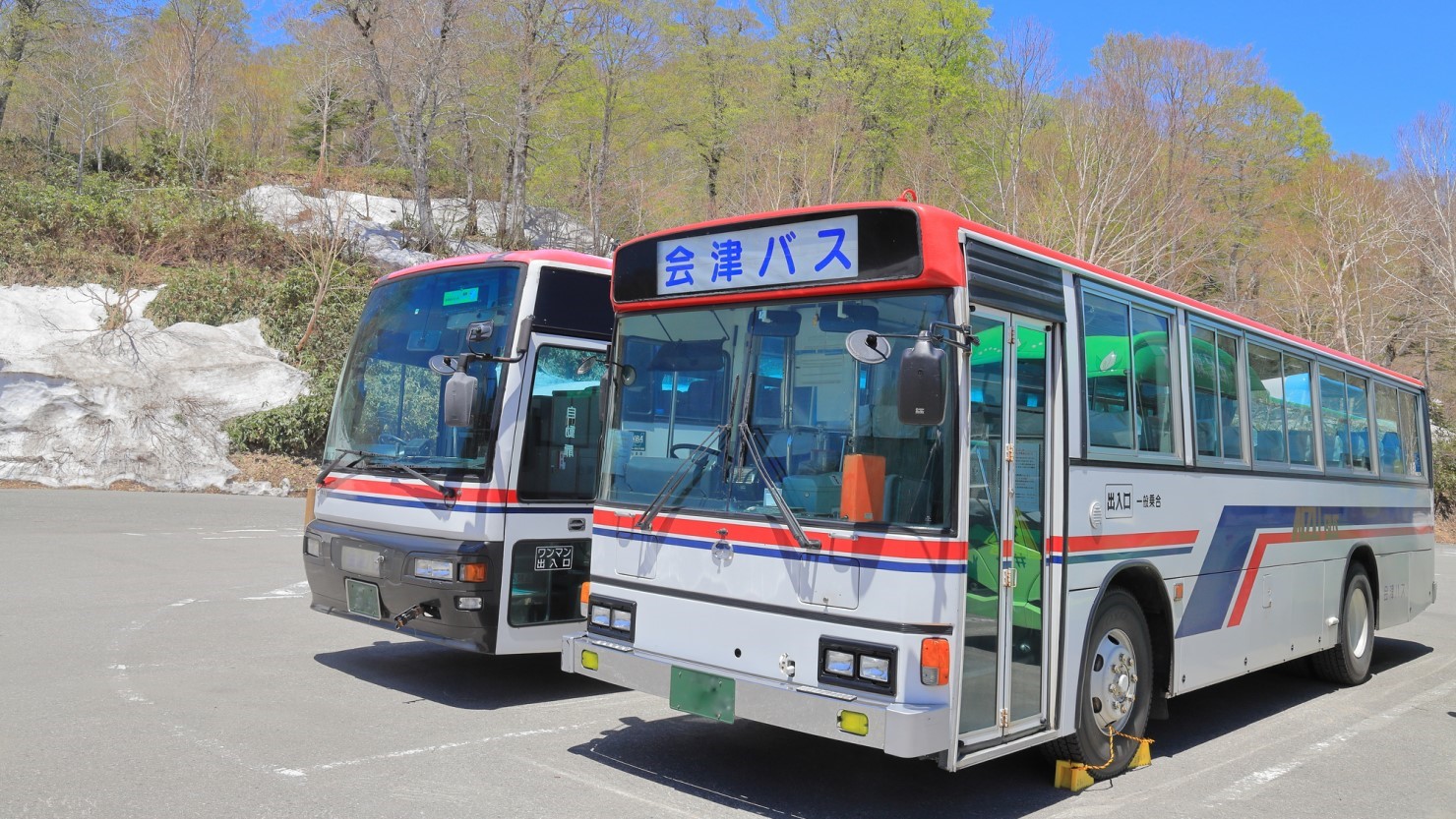 会津バス 御池バス停