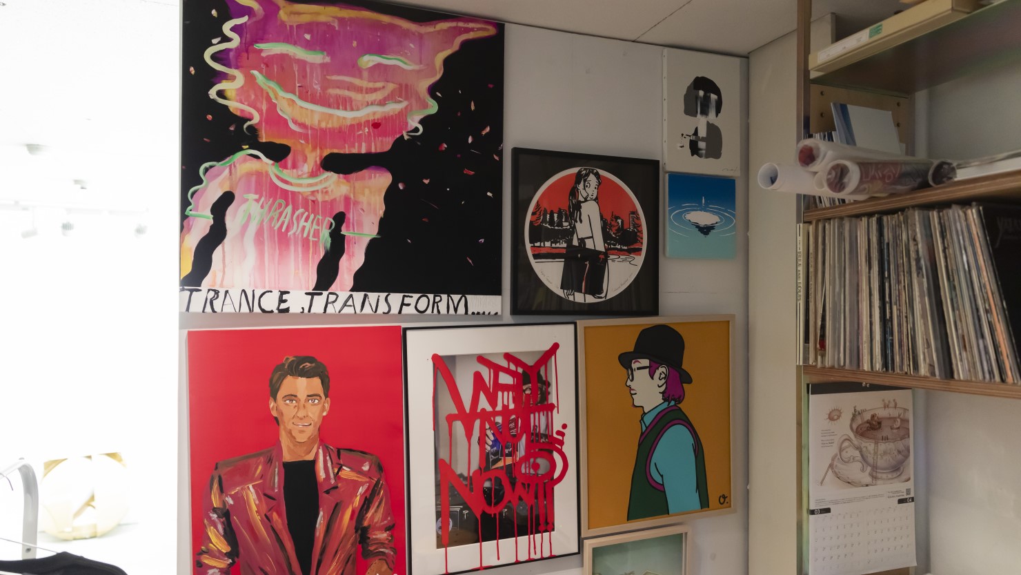 谷口さんのアートコレクションの数々