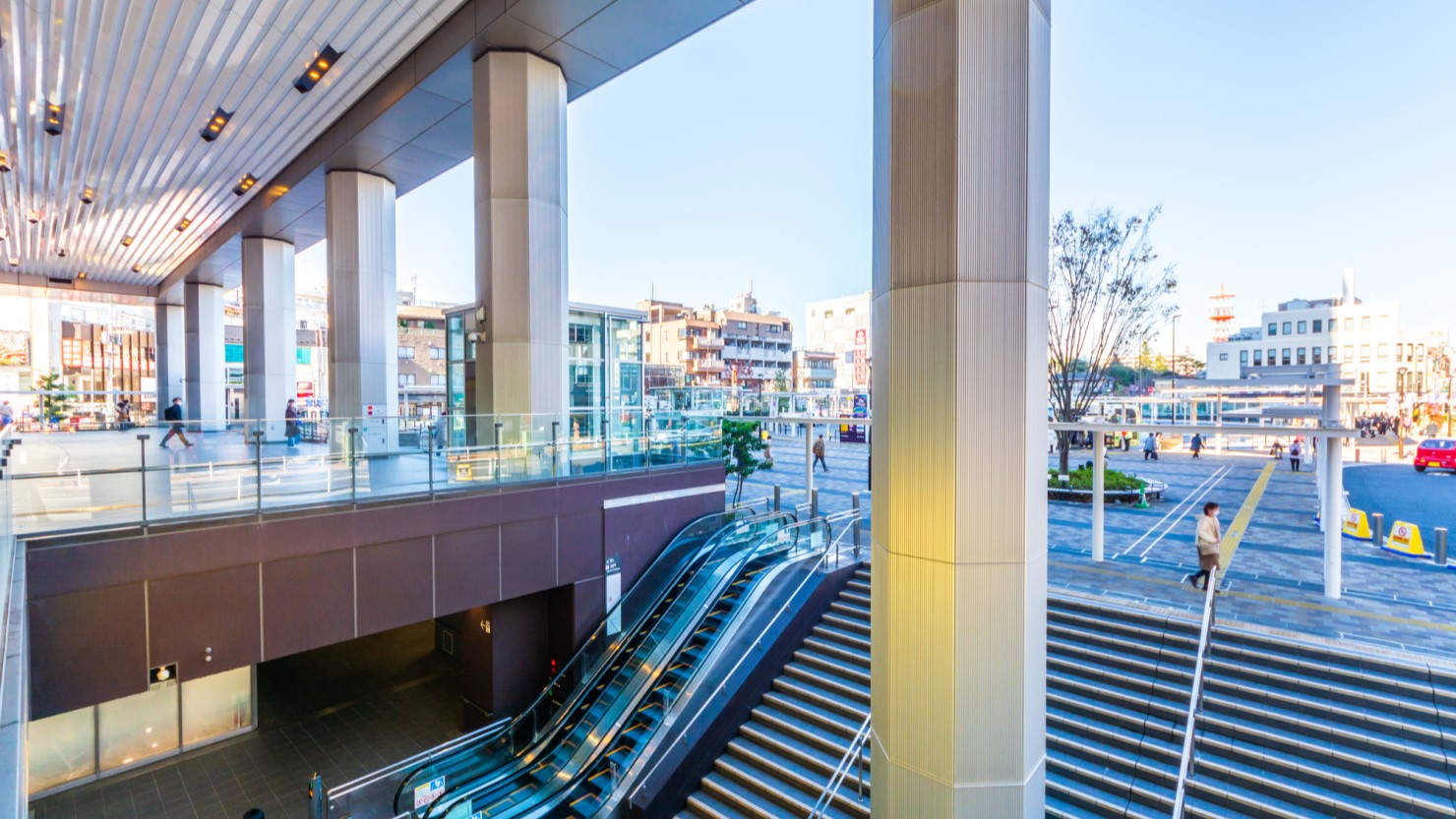 国分寺駅の様子