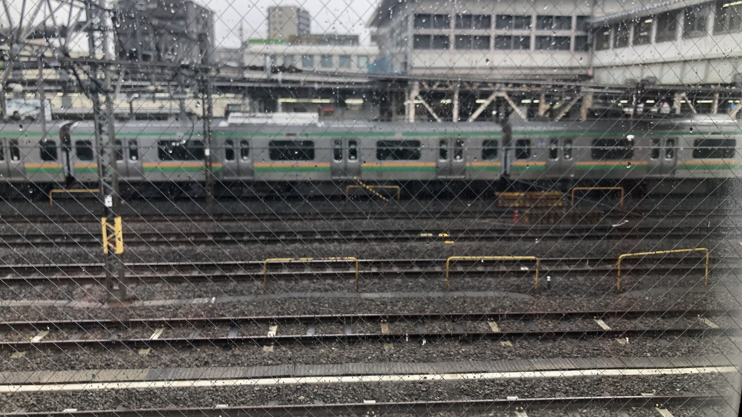 バーガーキングの窓際席から見える景色