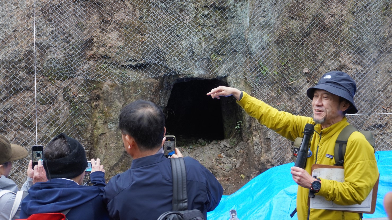 実際の防空壕も残っていた