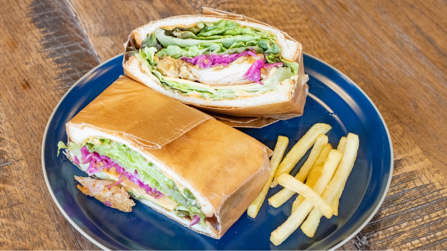 タンドリーチキンサンド