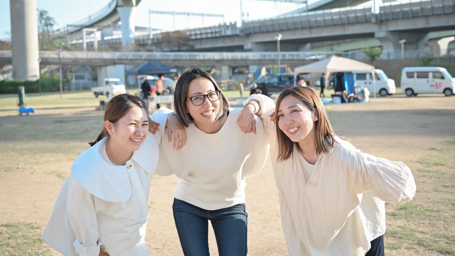 マルシェ主催者の仲間たち