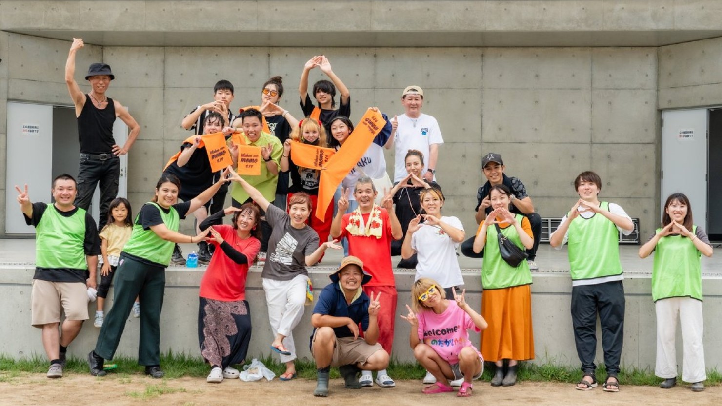 音楽がテーマのマルシェではアーティストも参加しました