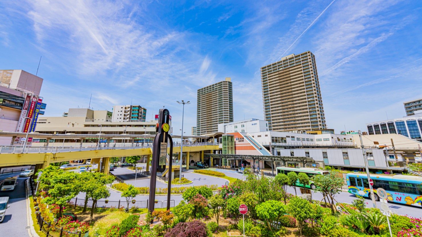高槻駅周辺の風景