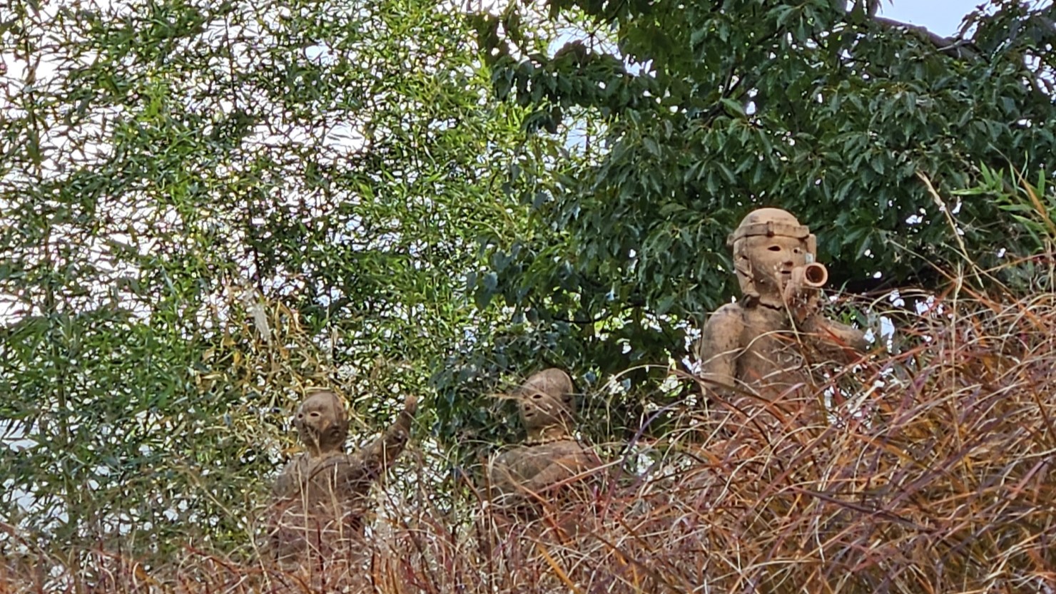 昼神車塚古墳の埴輪