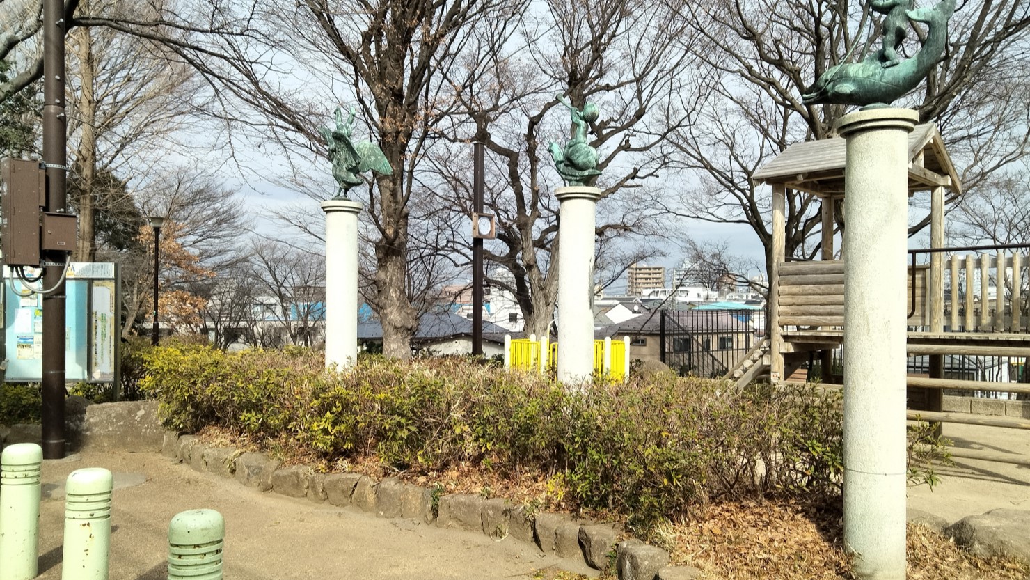 井荻公園入り口
