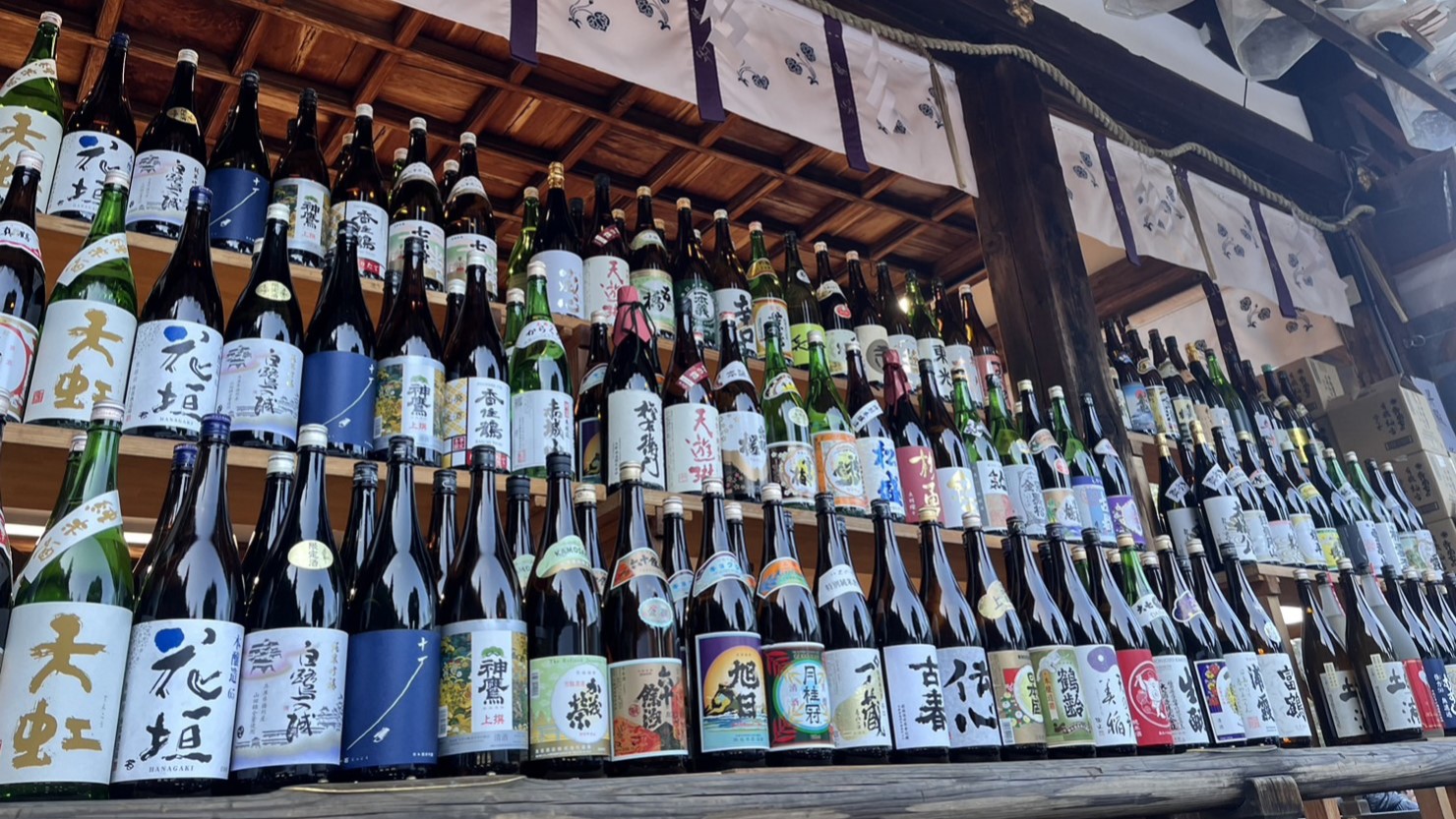 お酒の神様が祀られている松尾大社