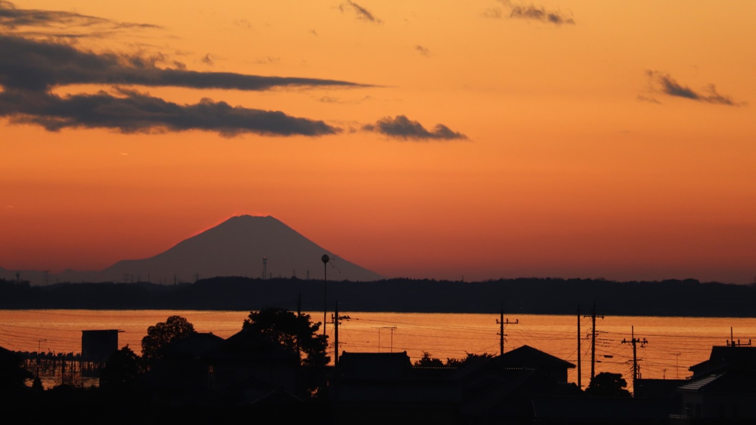 不妊治療費助成制度がある行方市の夕景