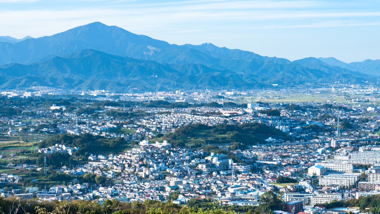 平塚市の街並み