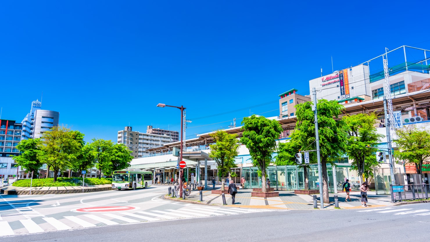 北朝霞・朝霞台　駅前広場