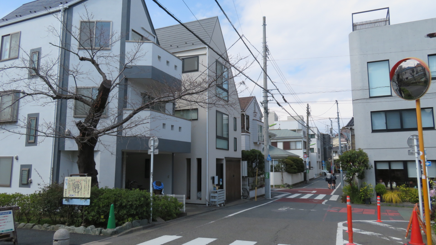 西太子堂駅の閑静な住宅街