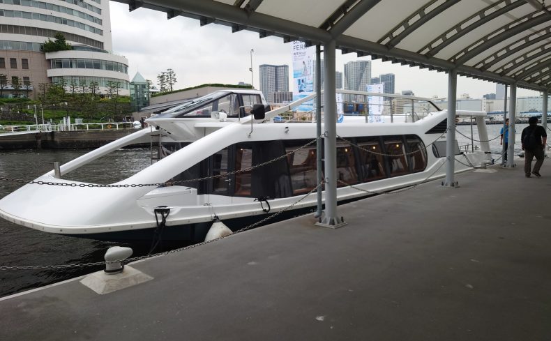 晴海フラッグからの新たな交通手段！BLUE FERRY(ブルーフェリー)で船通勤を体験してみた