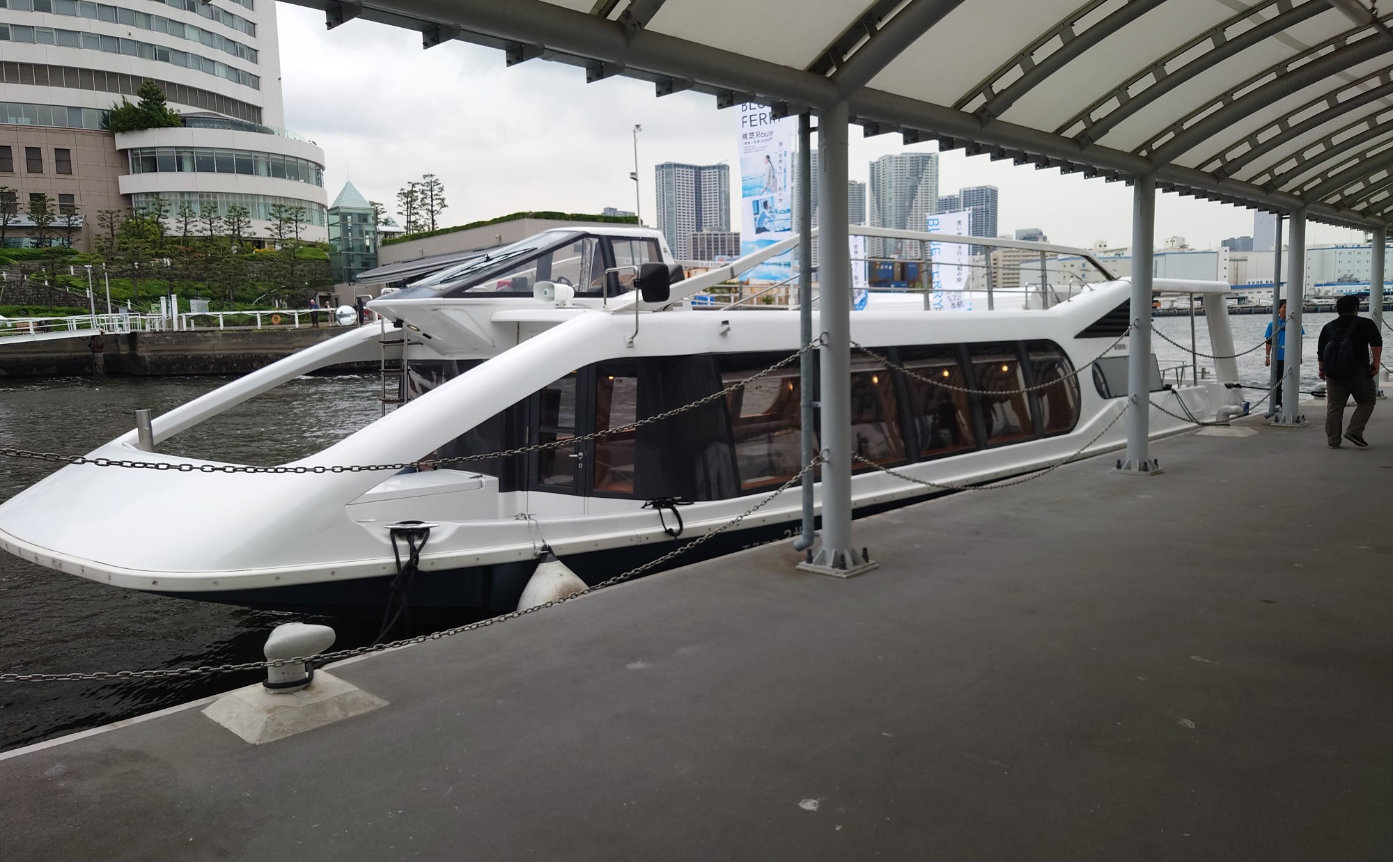 晴海フラッグからの新たな交通手段！BLUE FERRY(ブルーフェリー)で船通勤を体験してみた