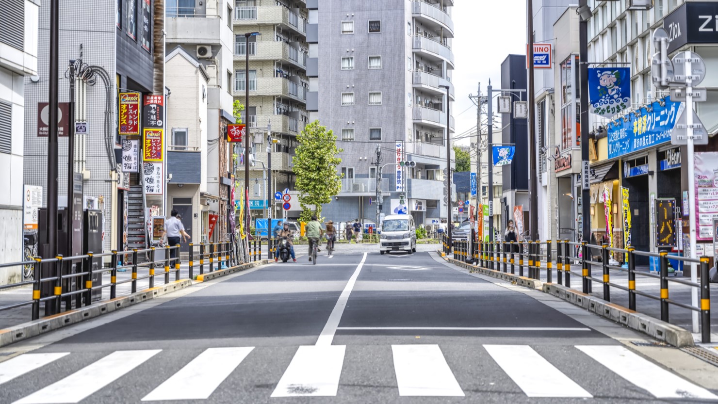大森町駅周辺の様子