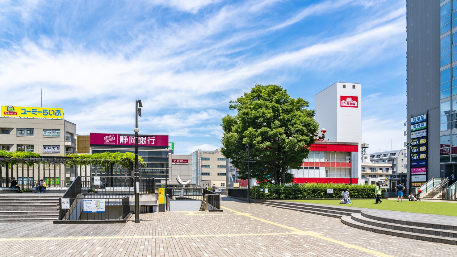 藤沢駅周辺の街並み