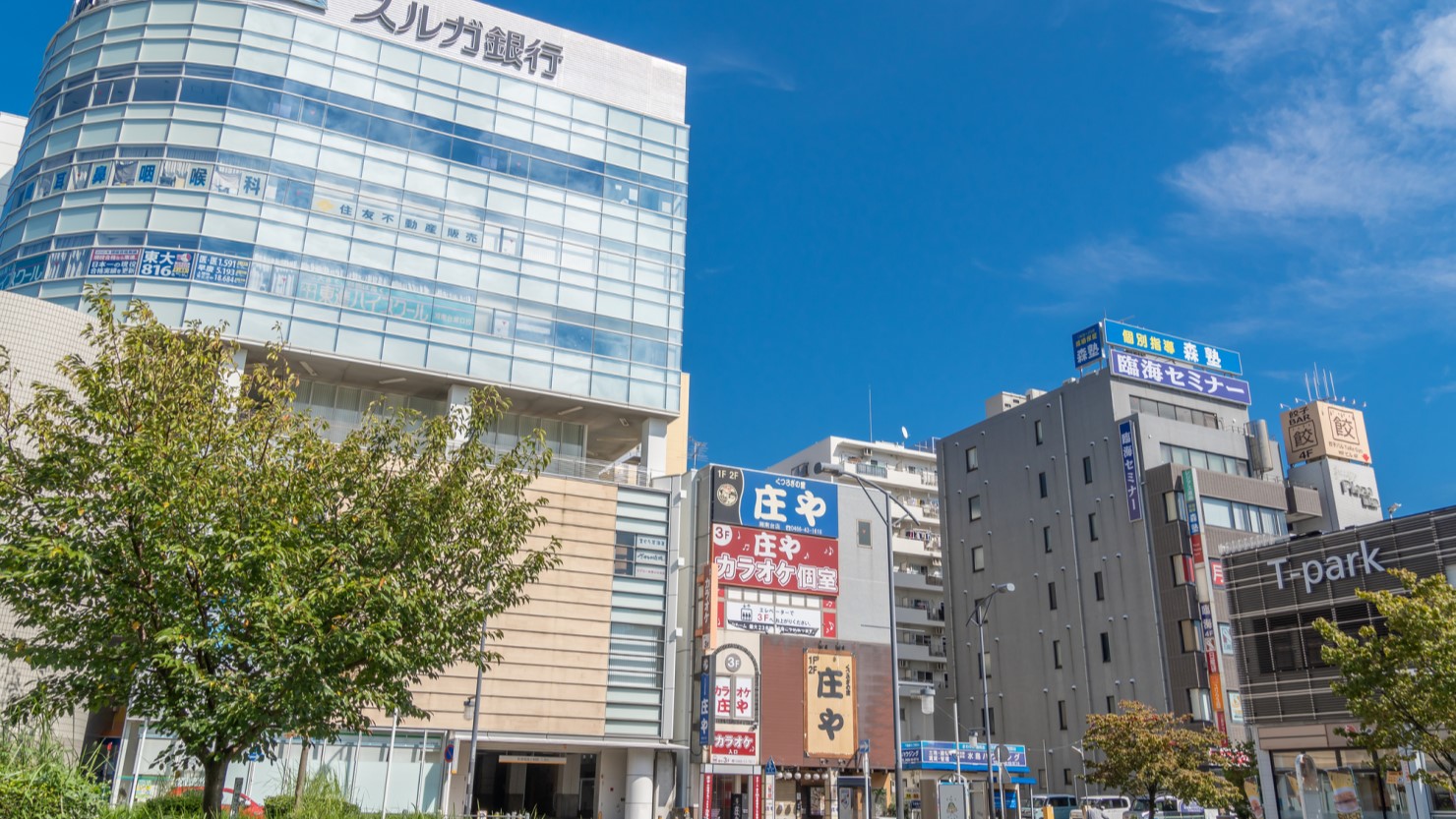 湘南台駅前の風景