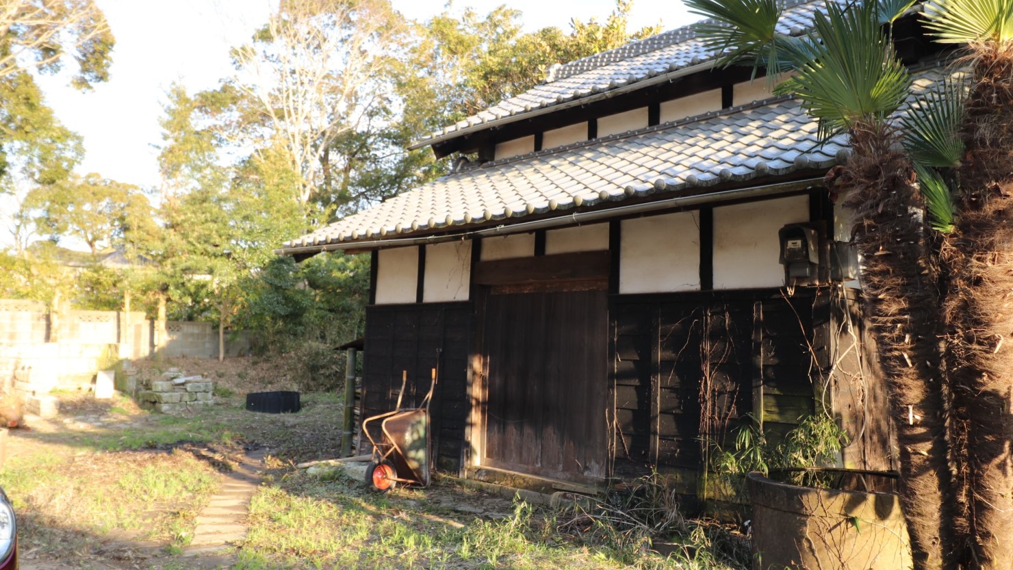 二段階目の移住地にあった蔵