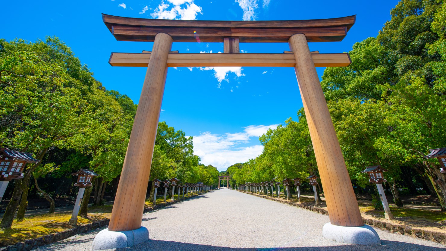 橿原神社の鳥居