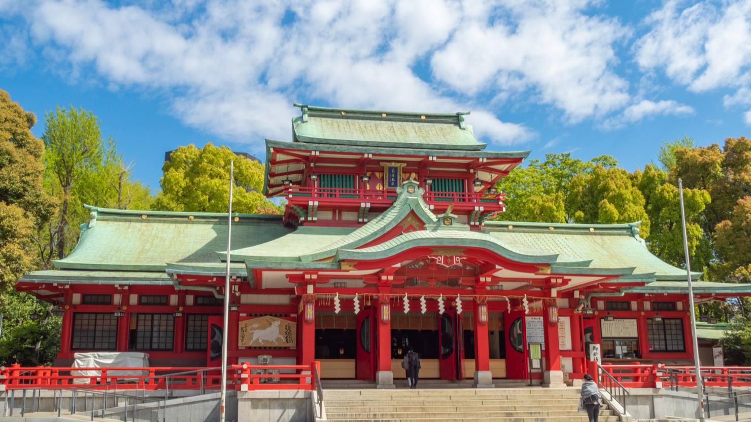 門前中町駅周辺