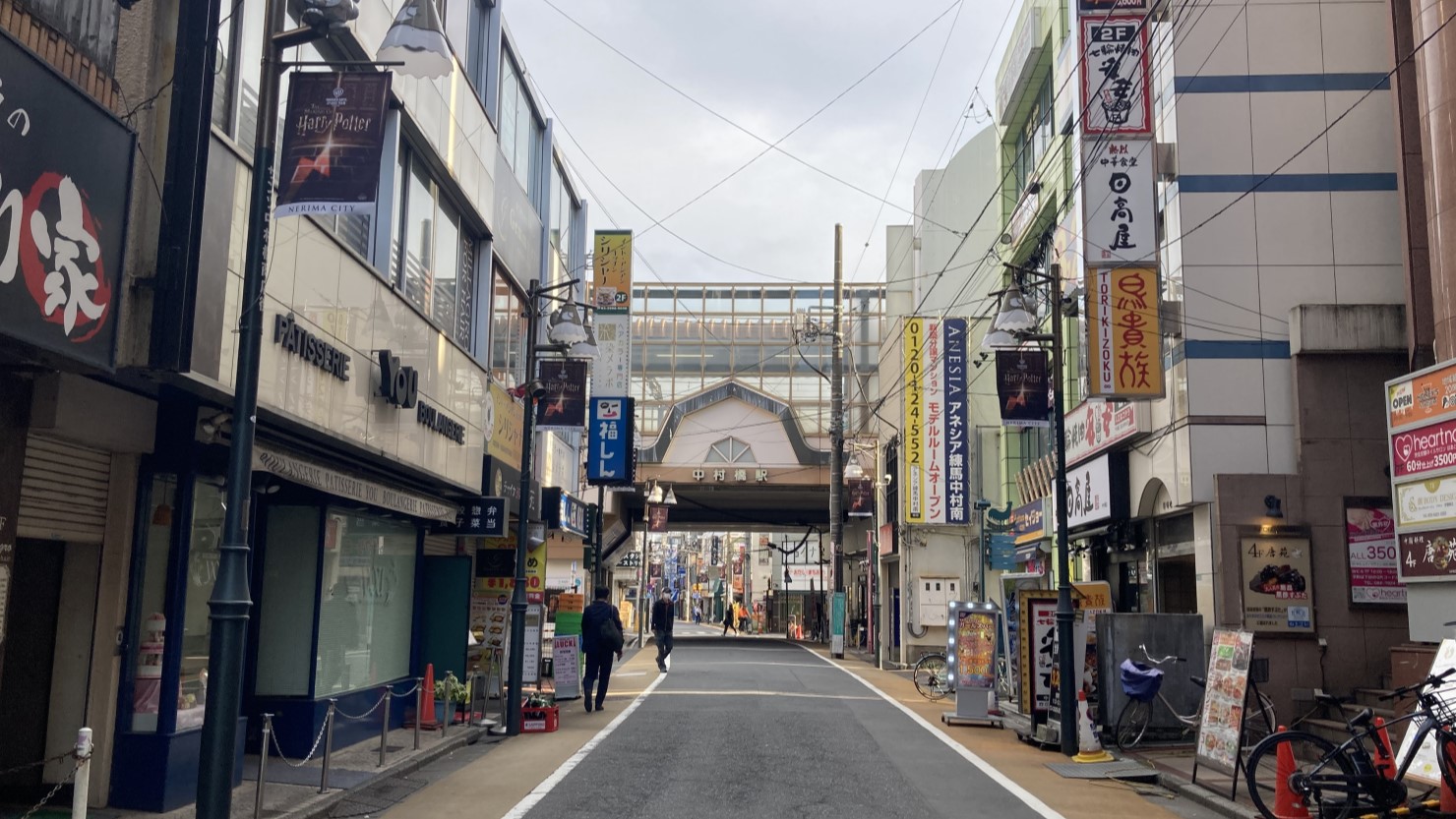サンツ中村橋商店街街並み