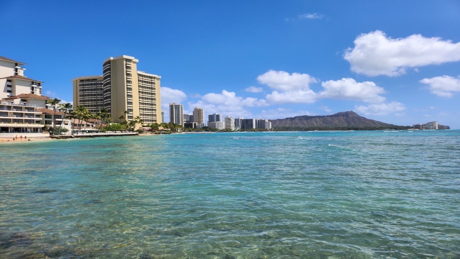 ハワイのエフカイ・ビーチ