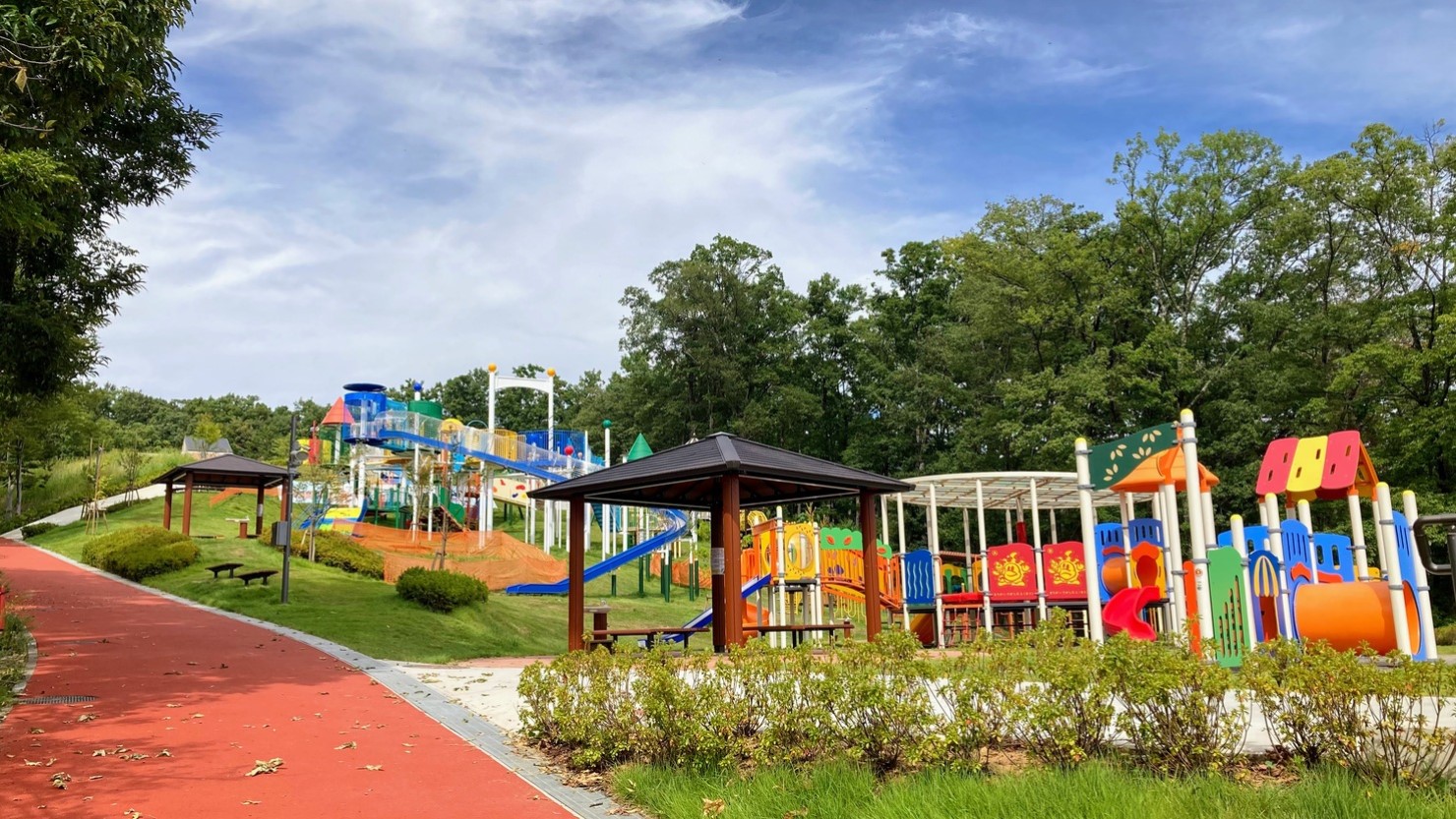 遊具が豊富で1日楽しめる