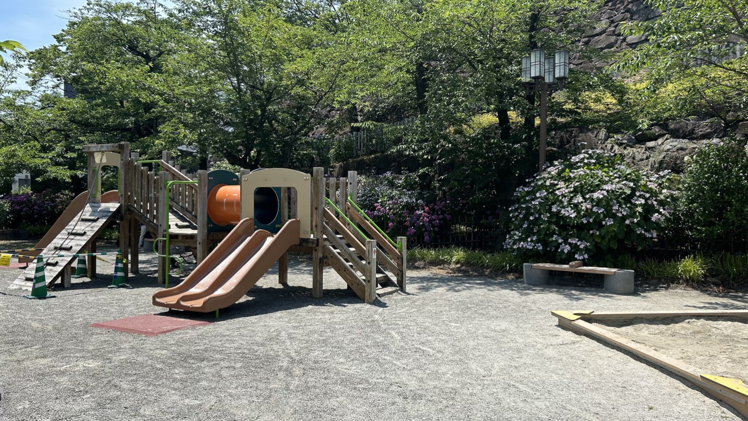 お散歩がてら気軽に寄れる公園