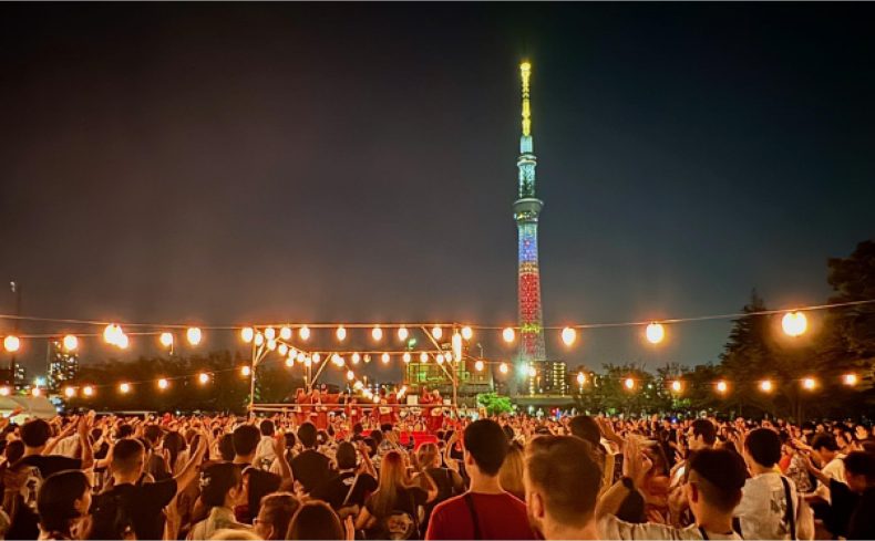 「奥浅草盆踊り大会」で老いも若きも、地元民も外国人も一緒に踊ろう！地元民が過ごし方や楽しみ方を紹介します