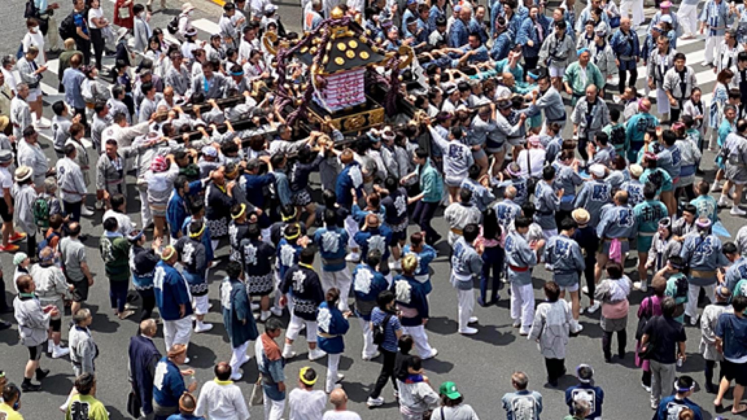三社祭の風景　© 鈴木博美