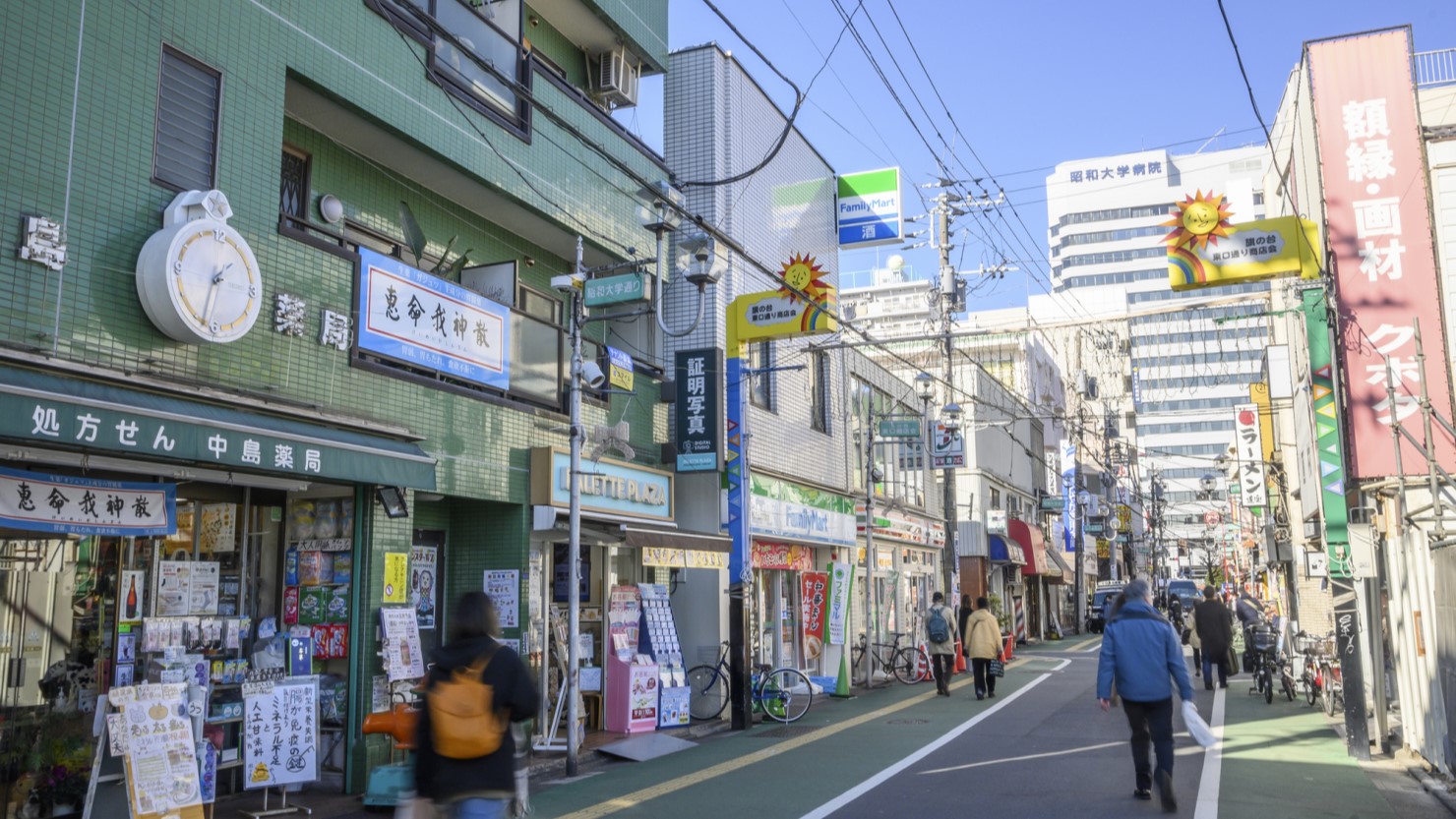 旗の台東口商店街