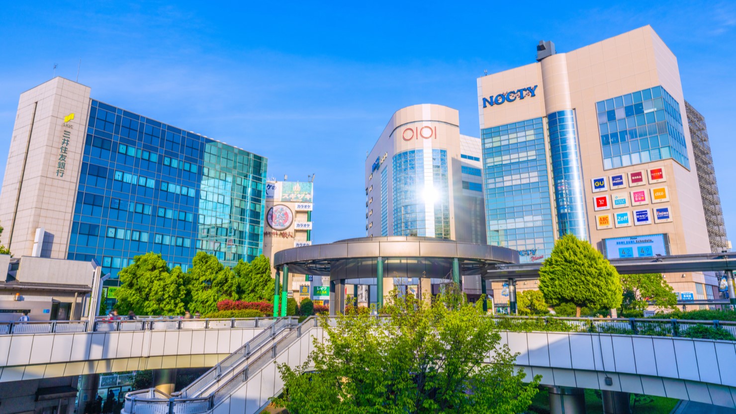 溝の口駅前ペデストリアンデッキ