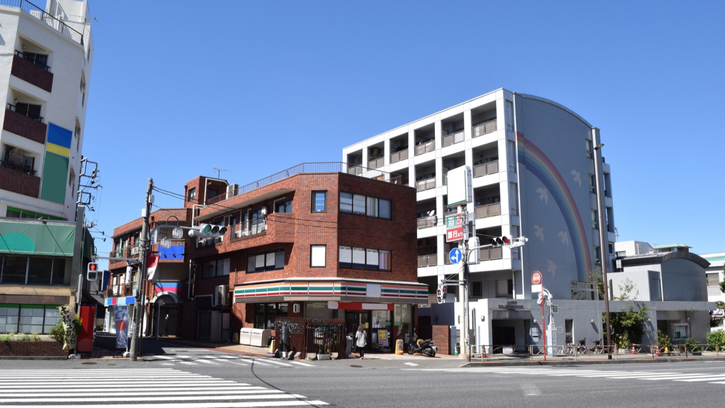 西馬込駅前の街並み
